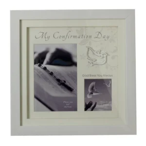 Confirmation Double Photo Frame