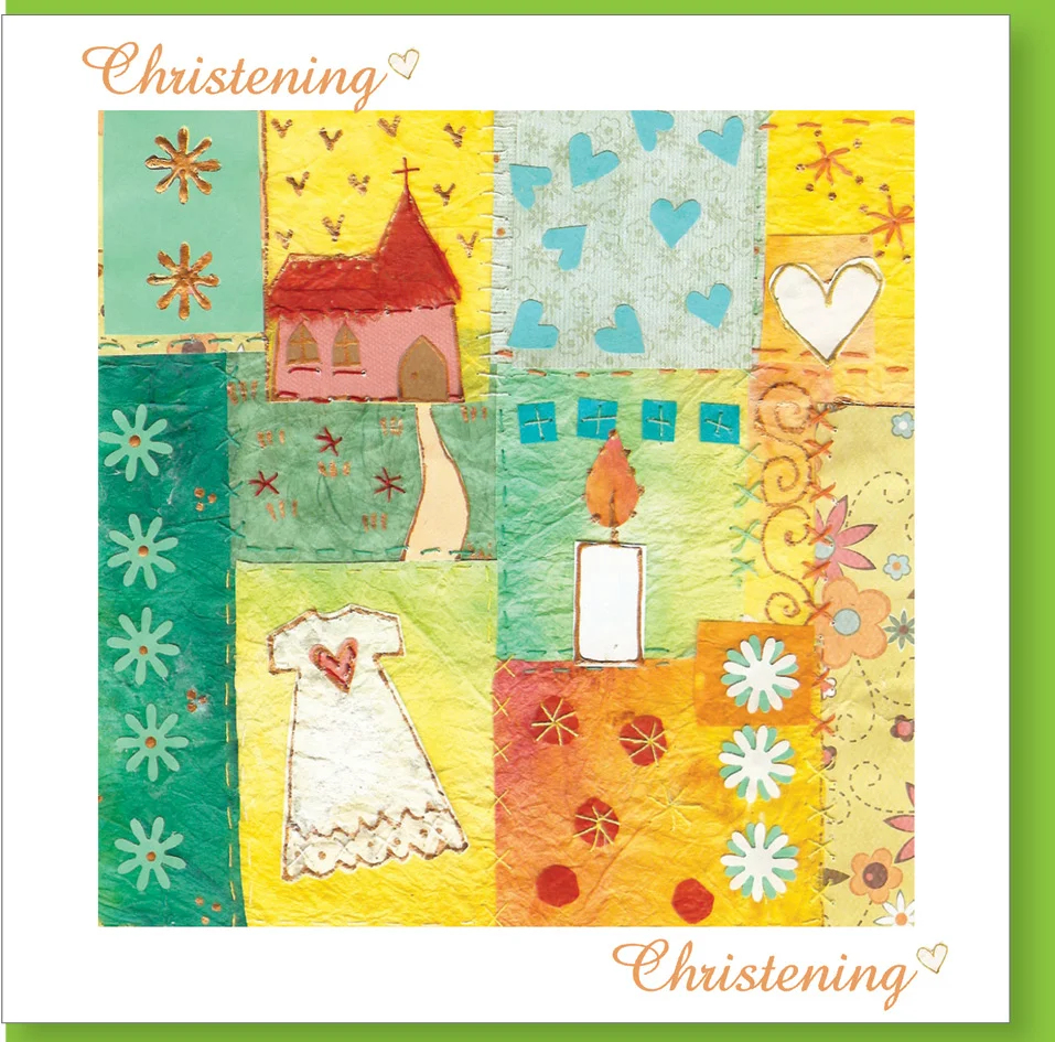 Christening Greetings Card