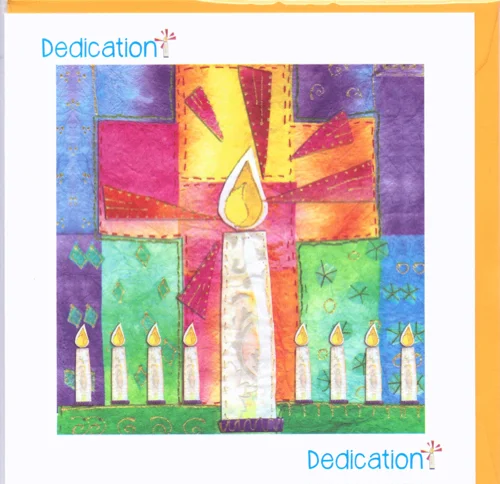 Dedication Greetings Card
