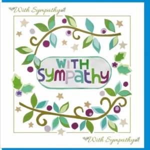 Sympathy Vine Greetings Card
