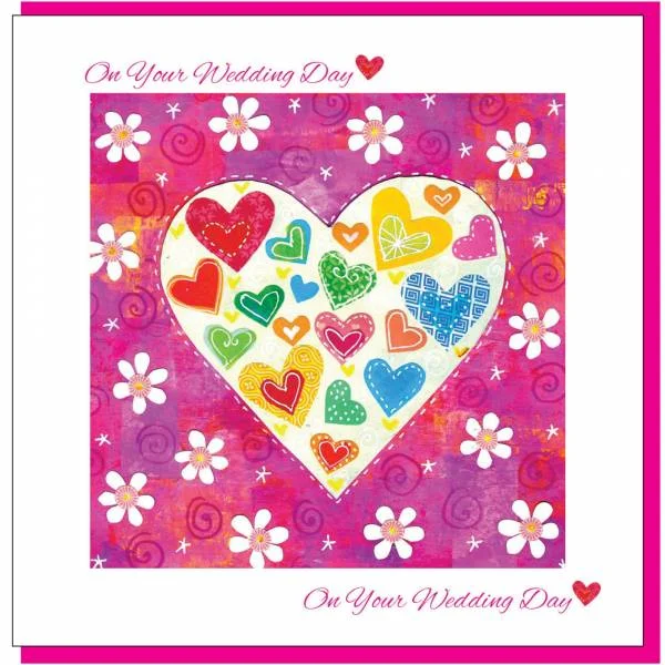 Wedding Heart Greetings Card