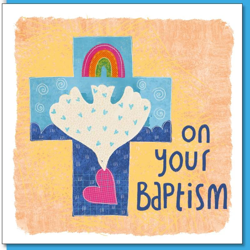 On your Baptism Card