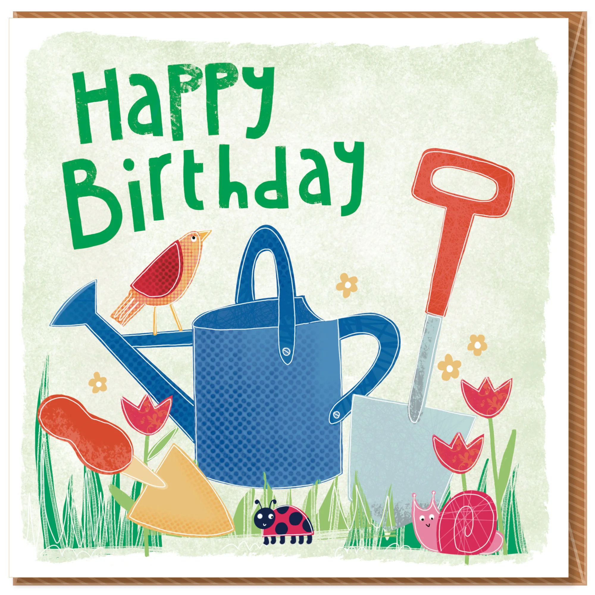 Gardeners Birthday Greetings Card