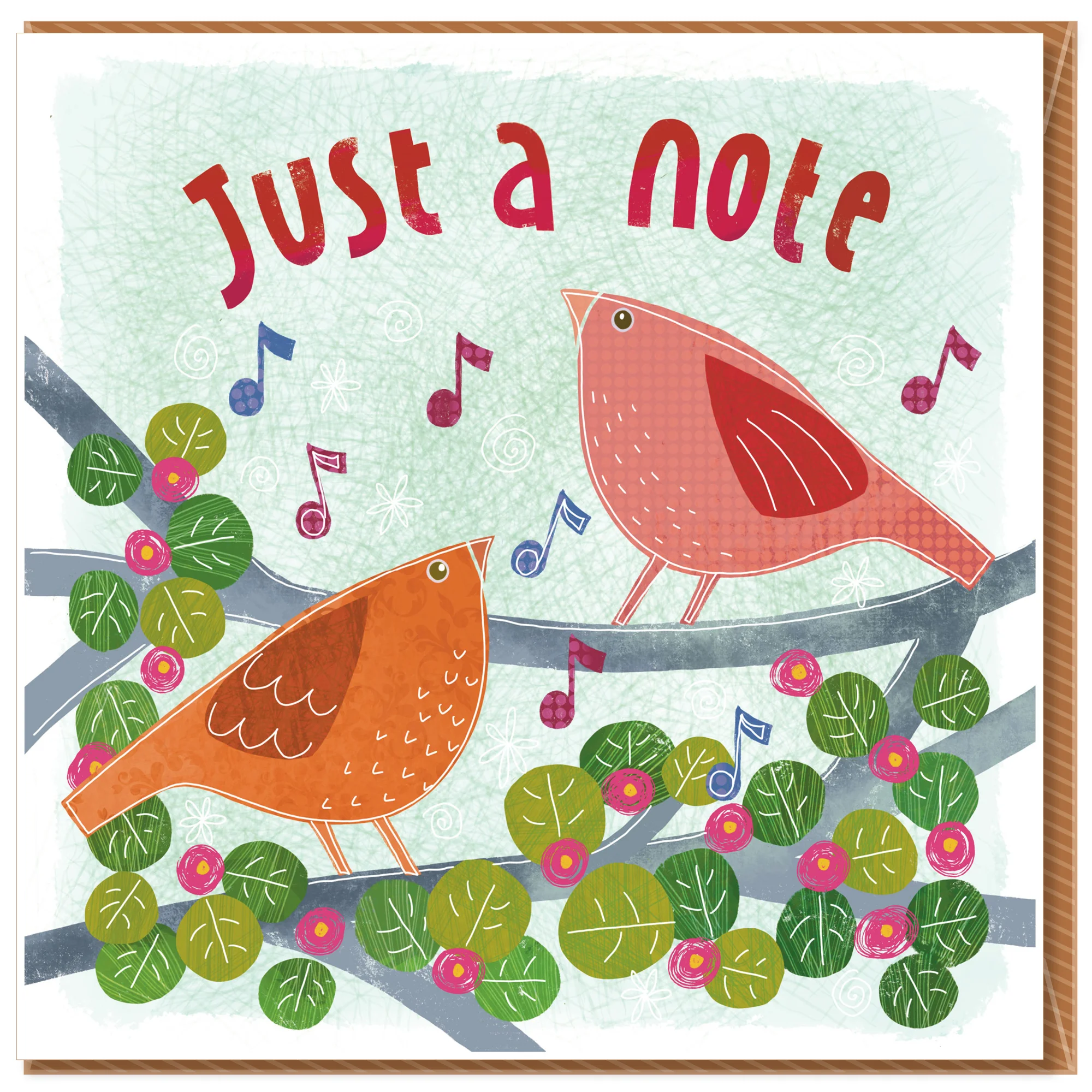 Just to note Greetings Card