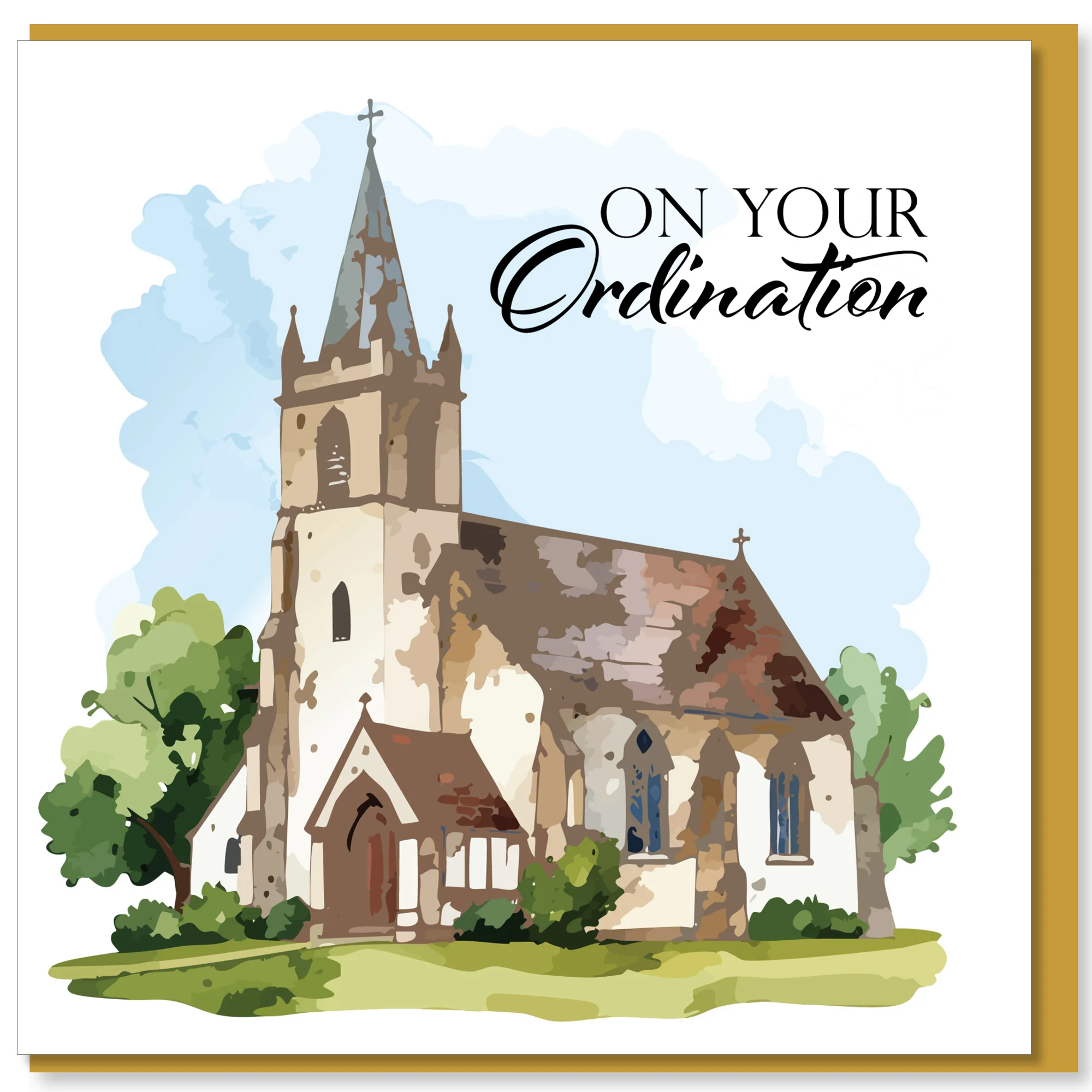 Church Ordination Card