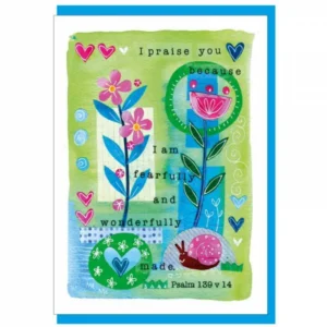 Fearfully & Wonderfully Made Greetings Card