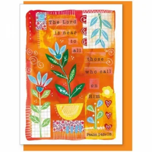 The Lord Is Near Greetings Card
