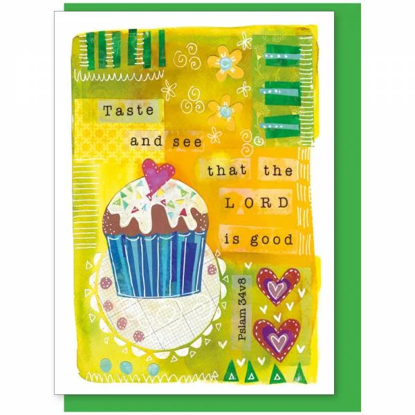 Taste And See Greetings Card