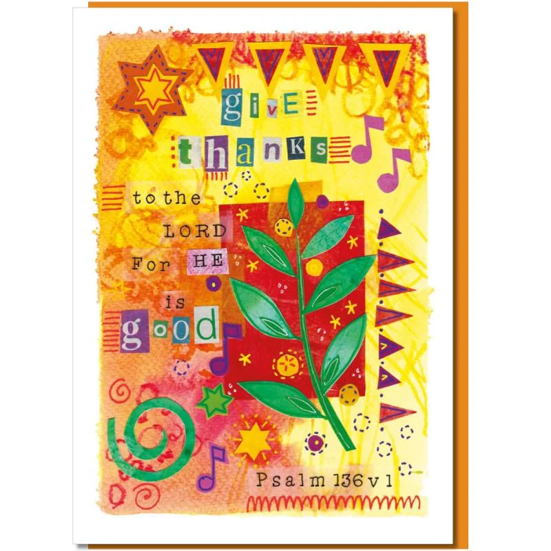 Give Thanks Greetings Card
