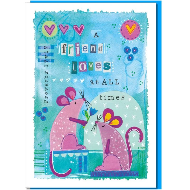 A friend loves Greetings CArd