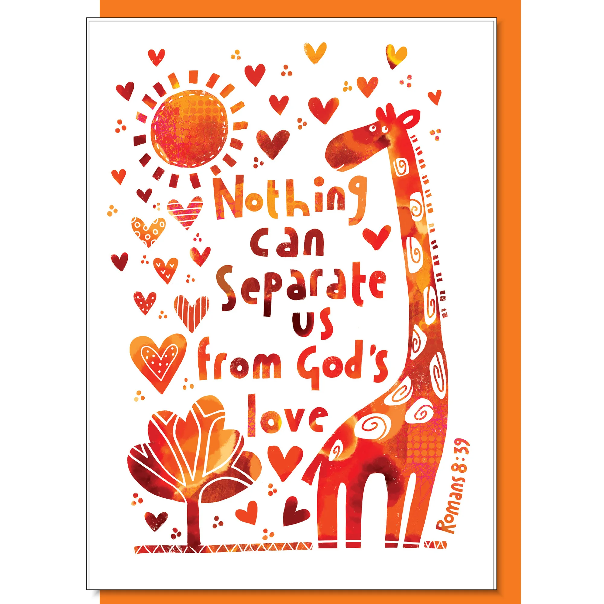 Nothing can separate Greetings Card