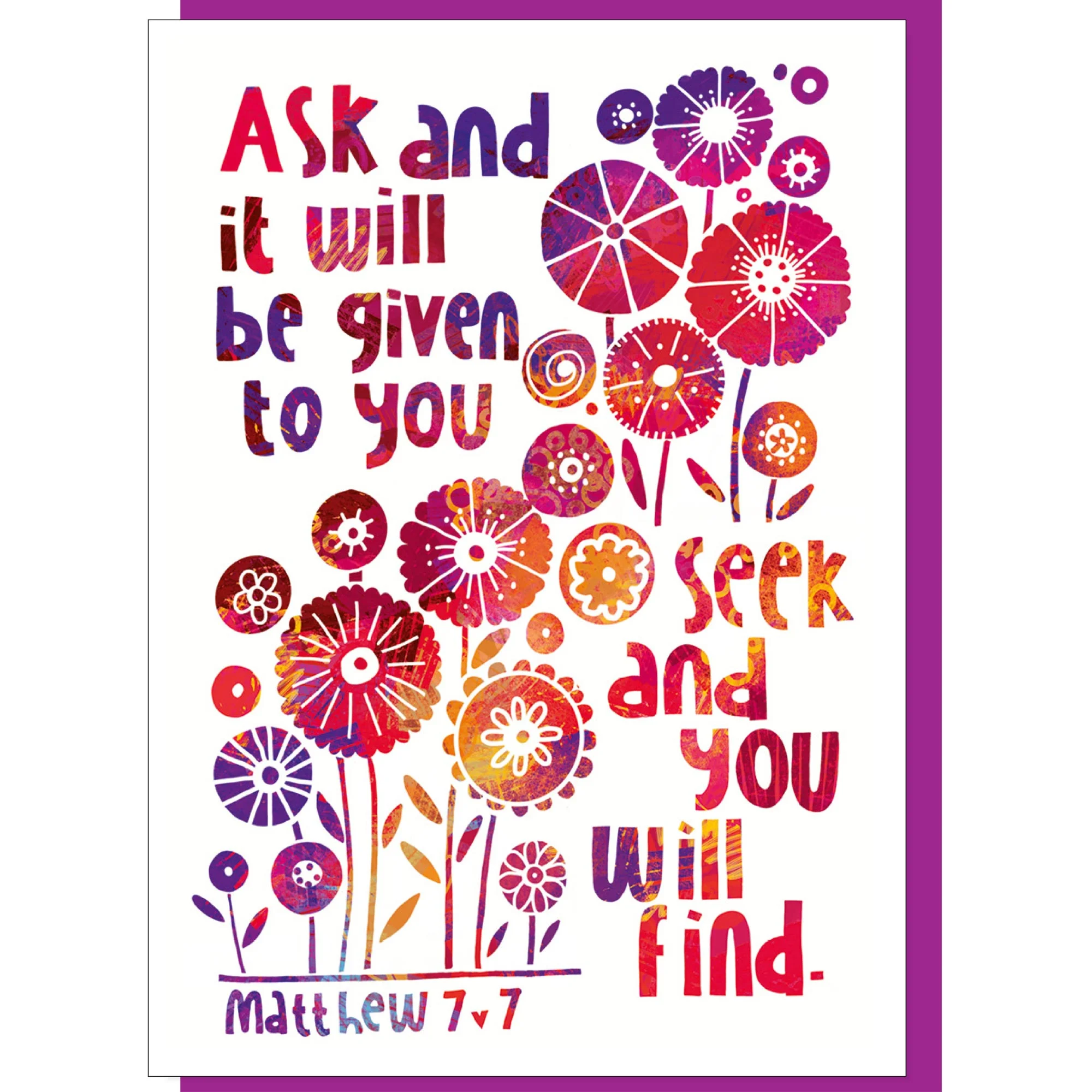 Seek & Find Greetings Card