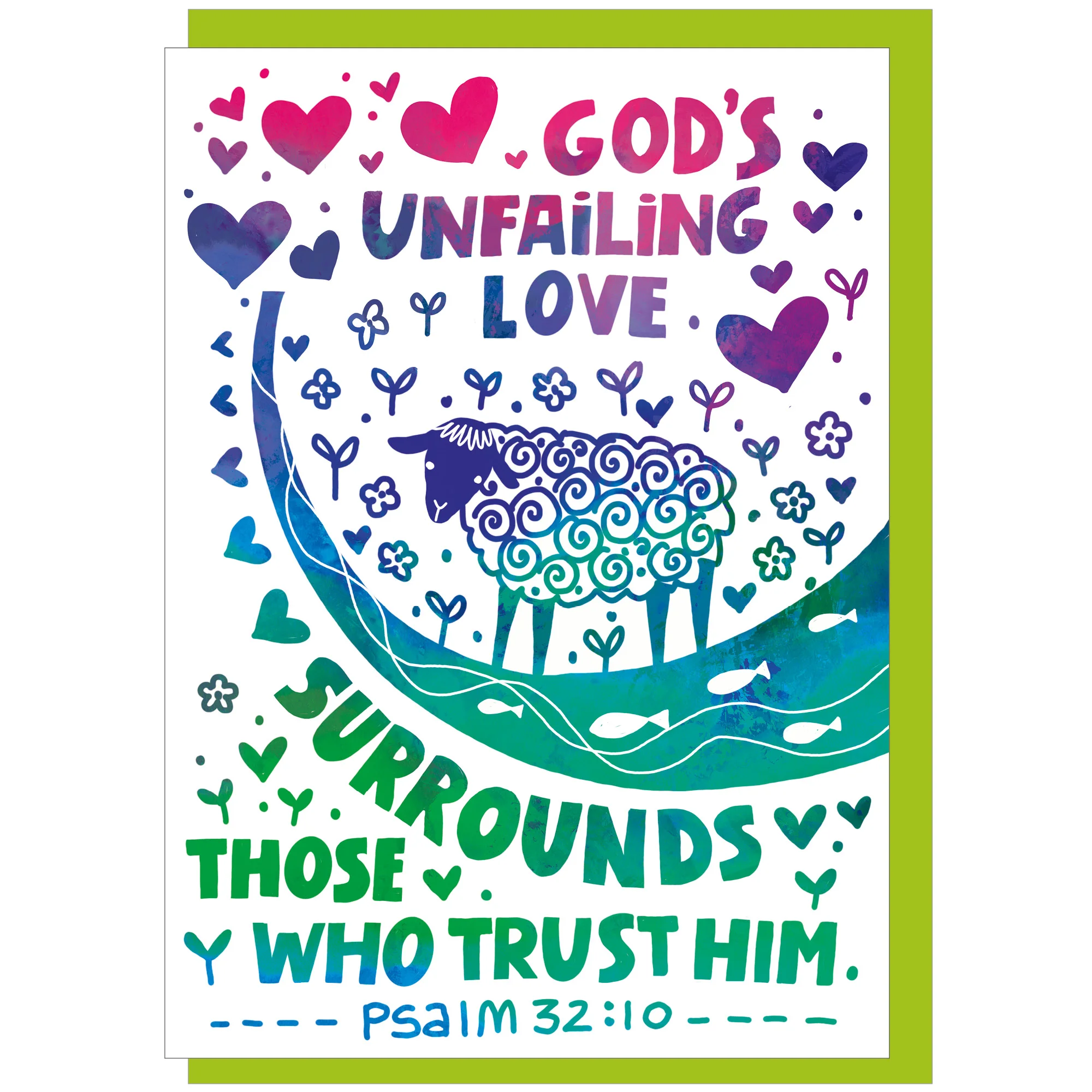 Trust Him Encouragement Card