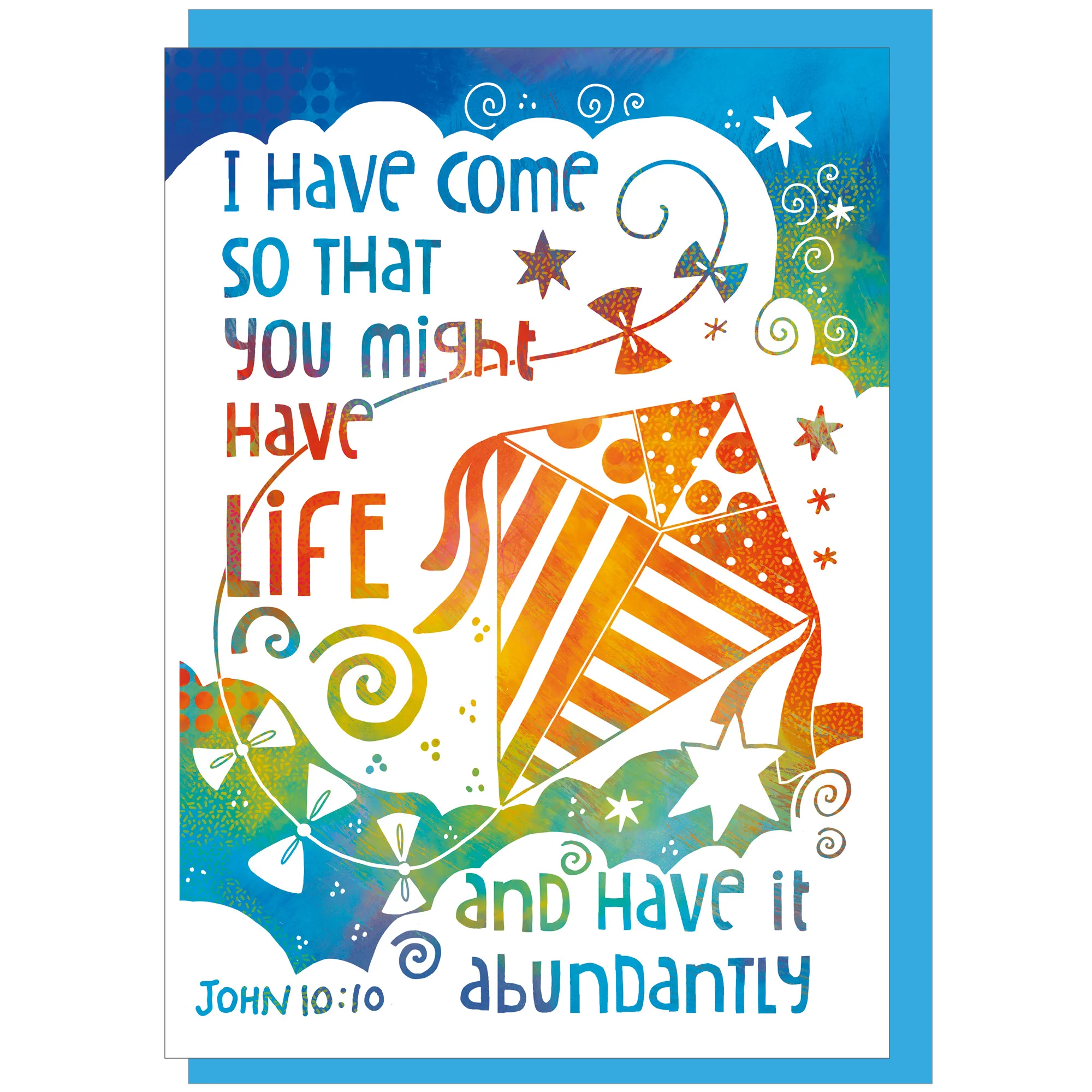 Abundant Life Encouragement Card