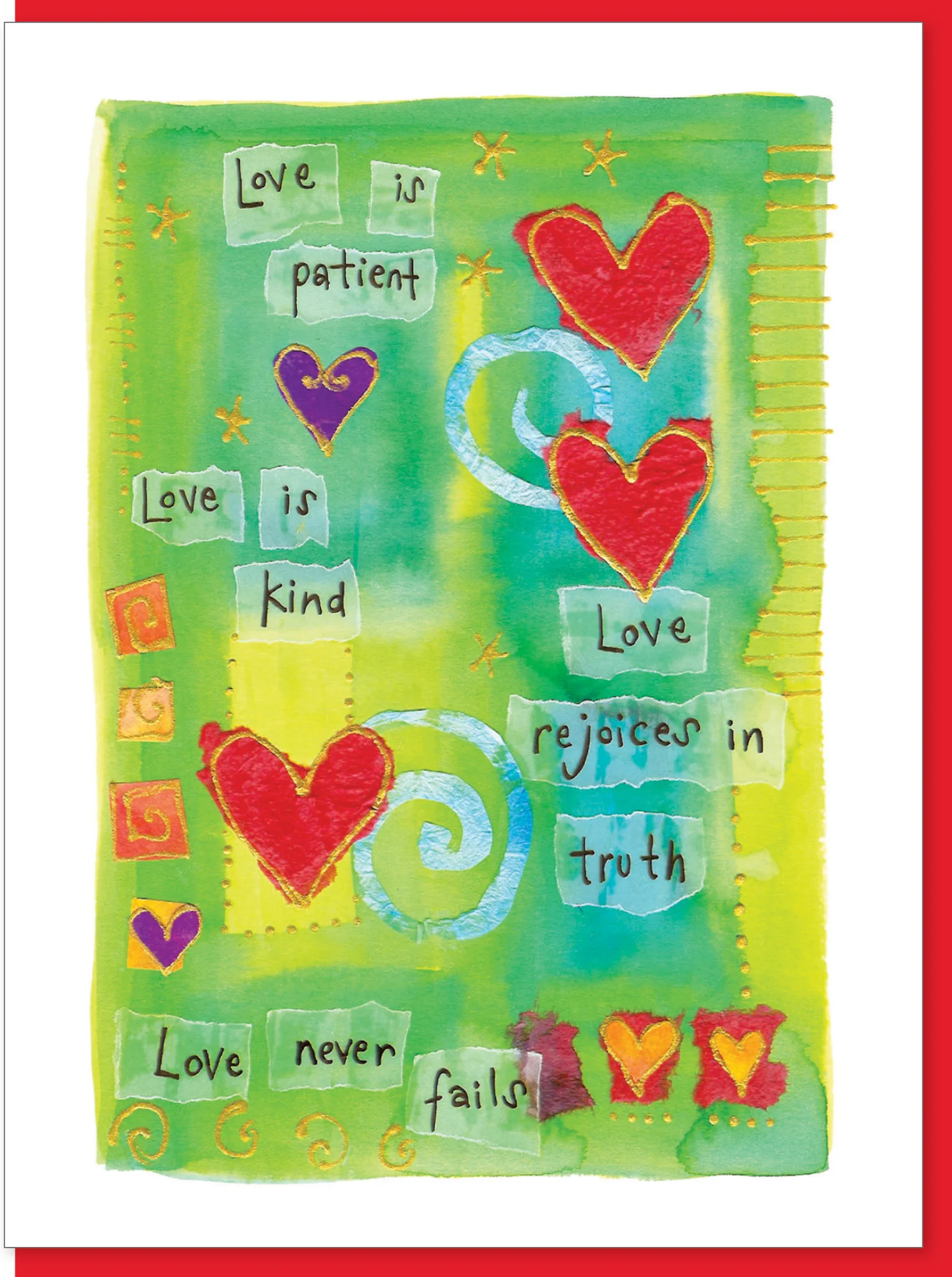 Gods Compassions Greetings Card