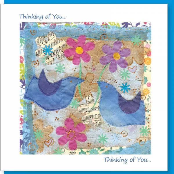 Thinking Of You Greetings Card (with verse)