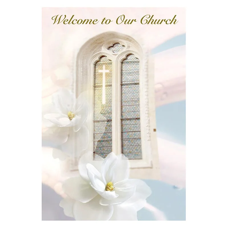 Welcome to Church Greetings Card