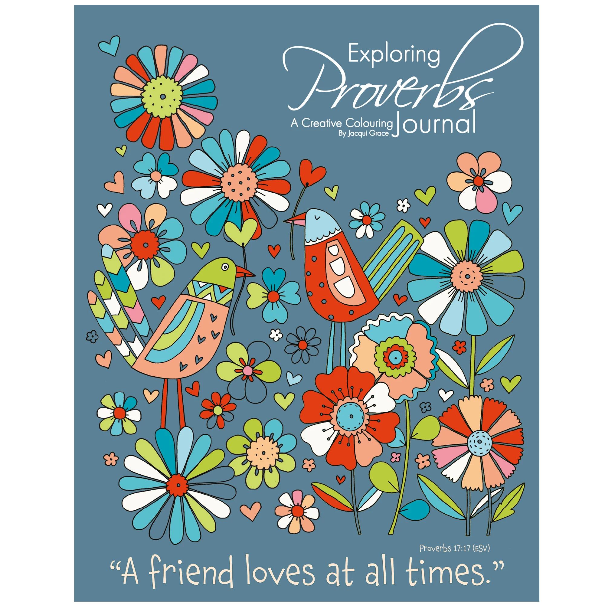 Exploring Proverbs Inspirational Colouring Journal