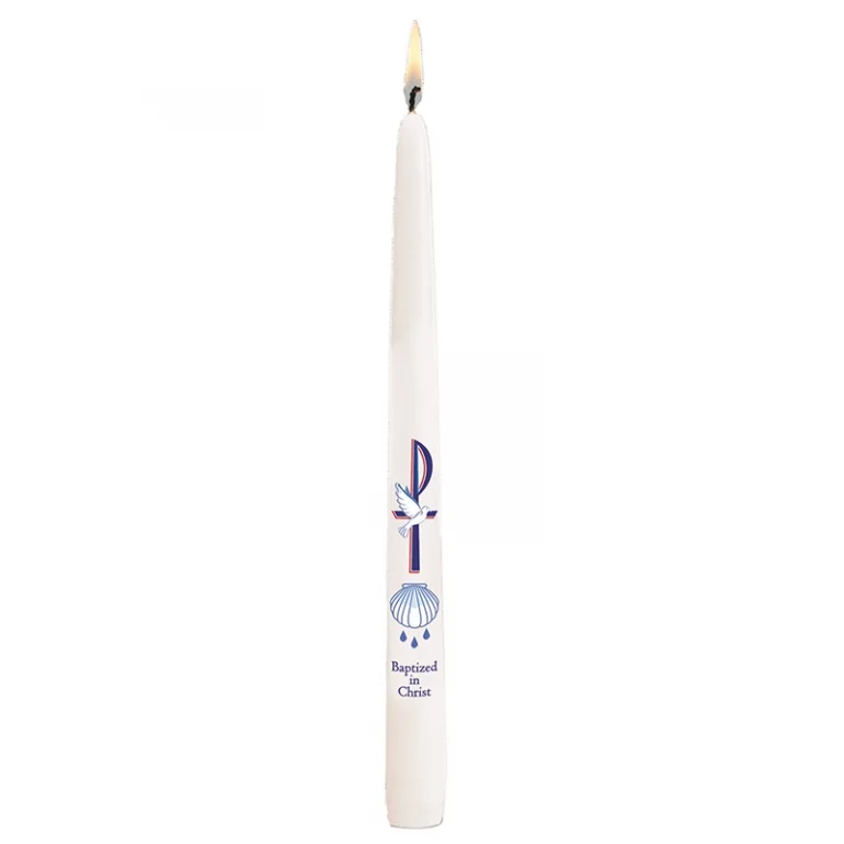 Baptized in Christ Candle