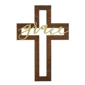 Grace Cut Out Wall Cross