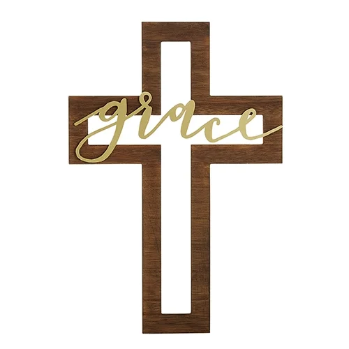 Grace Cut Out Wall Cross