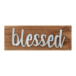 Farmers Market Tabletop Plaques - Blessed