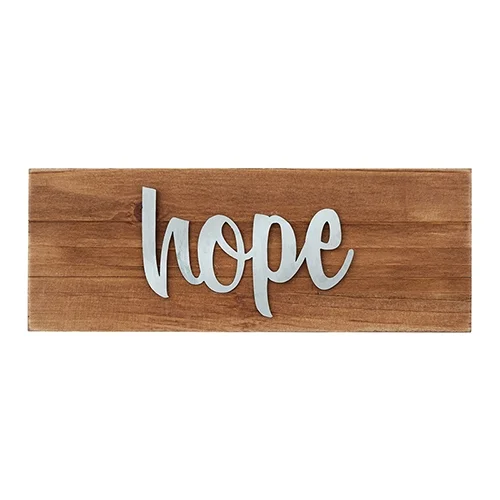 Farmers Market Tabletop Plaques - Hope