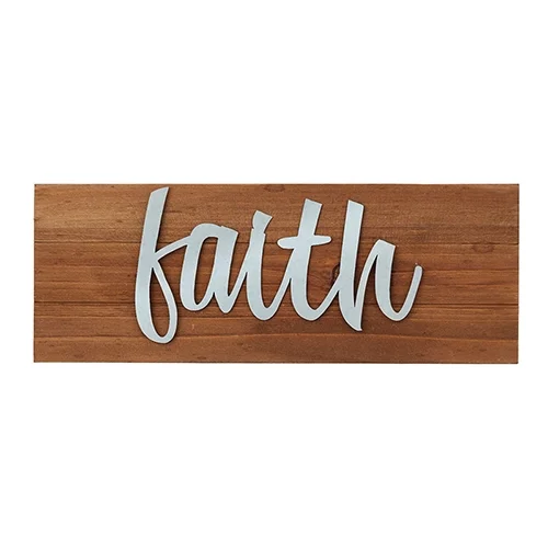 Farmers Market Tabletop Plaques - Faith