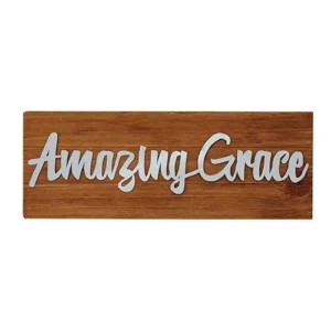 Farmers Market Tabletop Plaques - Amazing Grace