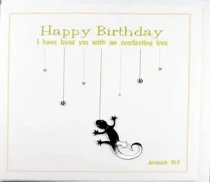 Dangles - Happy Birthday Lizard