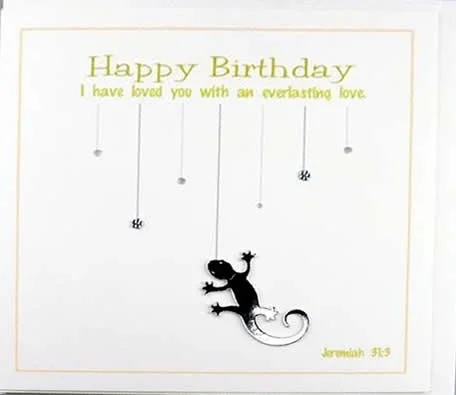 Dangles - Happy Birthday Lizard
