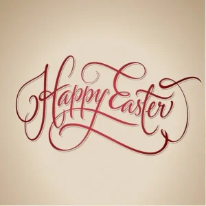 A pack of five square Tearfund Easter cards featuring a festive design to celebrate the holiday while supporting charitable work.