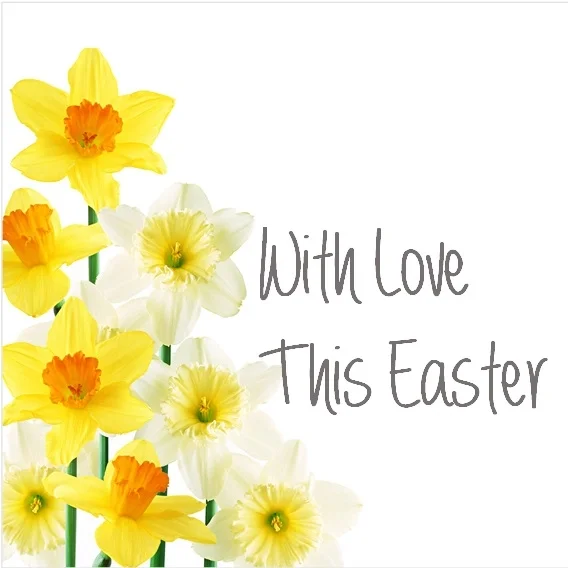 Pack of 5 - Tearfund Easter With Love This Easter Greeting Cards