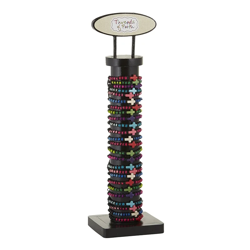 Coconut Cross Bracelet (96 Piece Display)