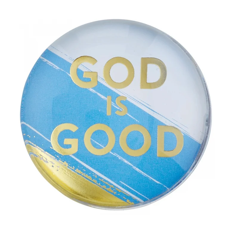 Magnanimous Round Magnet - God is Good