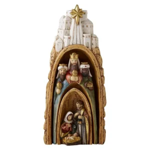 3-pc Nesting Bethlehem Nativity Set