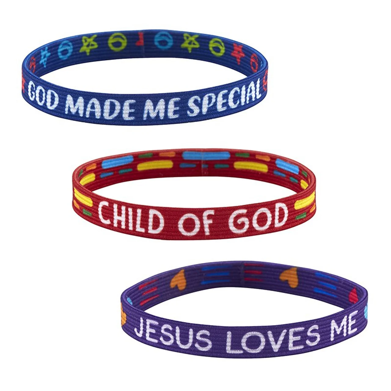 Children's Inspirational Bracelet Assortment (3 Asst)