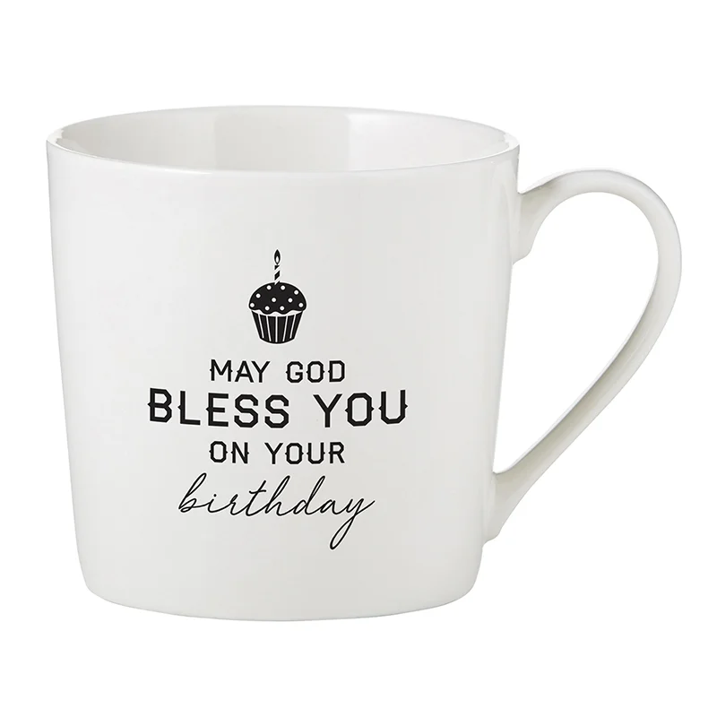 Cafe Mugs - Birthday Blessings