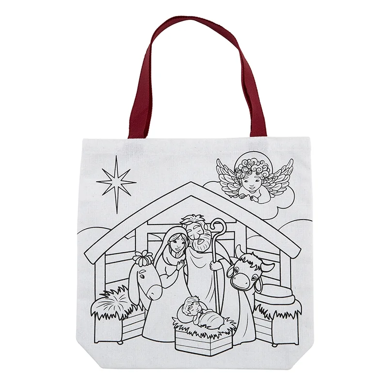 God's Greatest Gift Colour-Your-Own Tote Bag