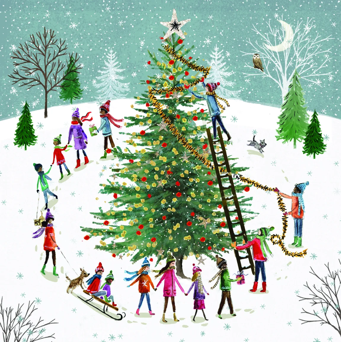 Food Bank - Around the Tree (Pack of 10)
