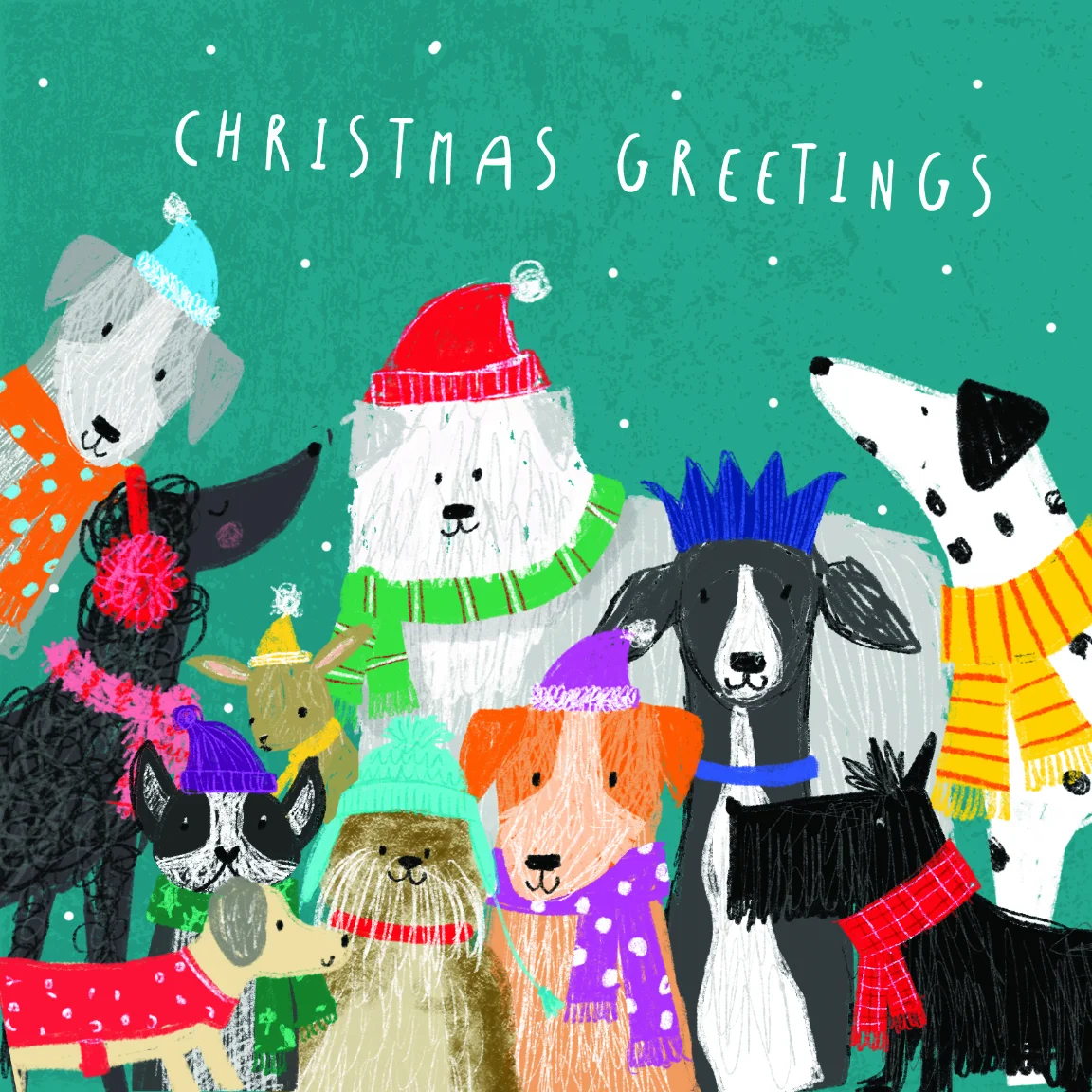 Food Bank - Dogs Christmas (Pack of 10)