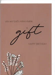 Happy Birthday You Are His Greetings Card