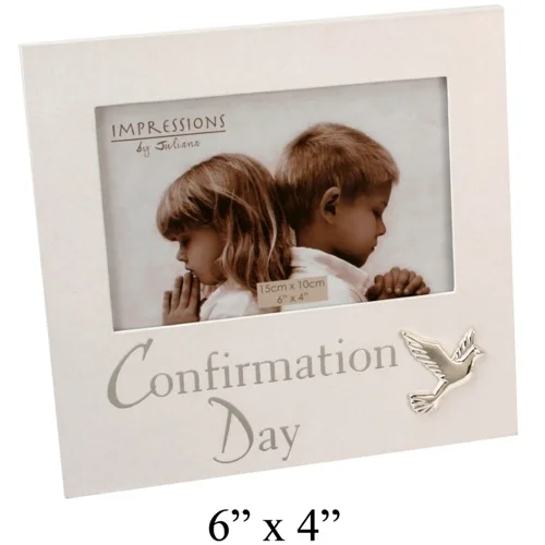 Juliana White Frame - Confirmation Day