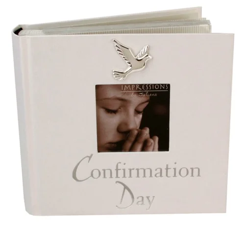 Juliana White Textured Album - Confirmation Day