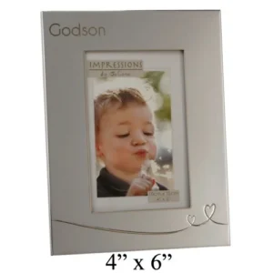 Godson Two Tone Frame With Heart