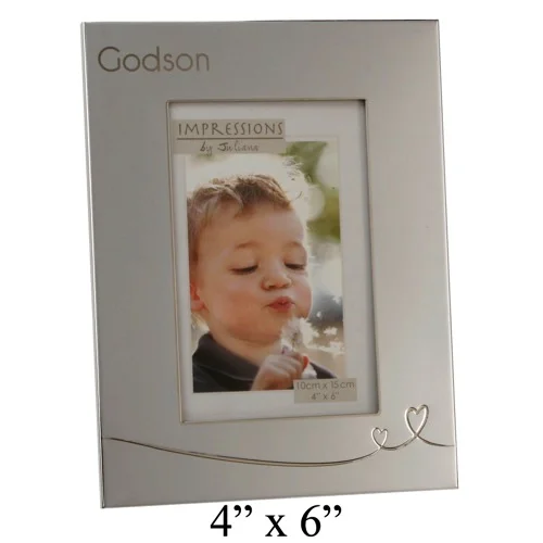 Godson Two Tone Frame With Heart