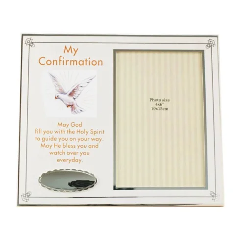 Juliana S/P Confirmation Frame 4 X 6 & Engraving Plate