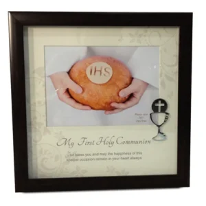 Photo Frame Communion with Metal Icon