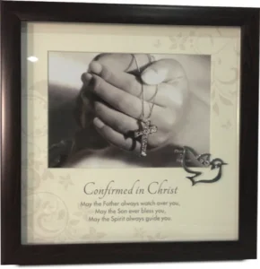 Photo Frame Confirmation with Metal Icon