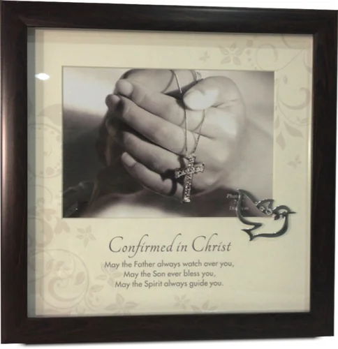 Photo Frame Confirmation with Metal Icon
